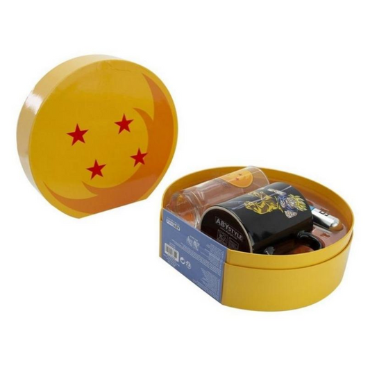 AbyStyle - Dragon Ball Z - Mug, Vaso y Capsula Goku Super Sayayin