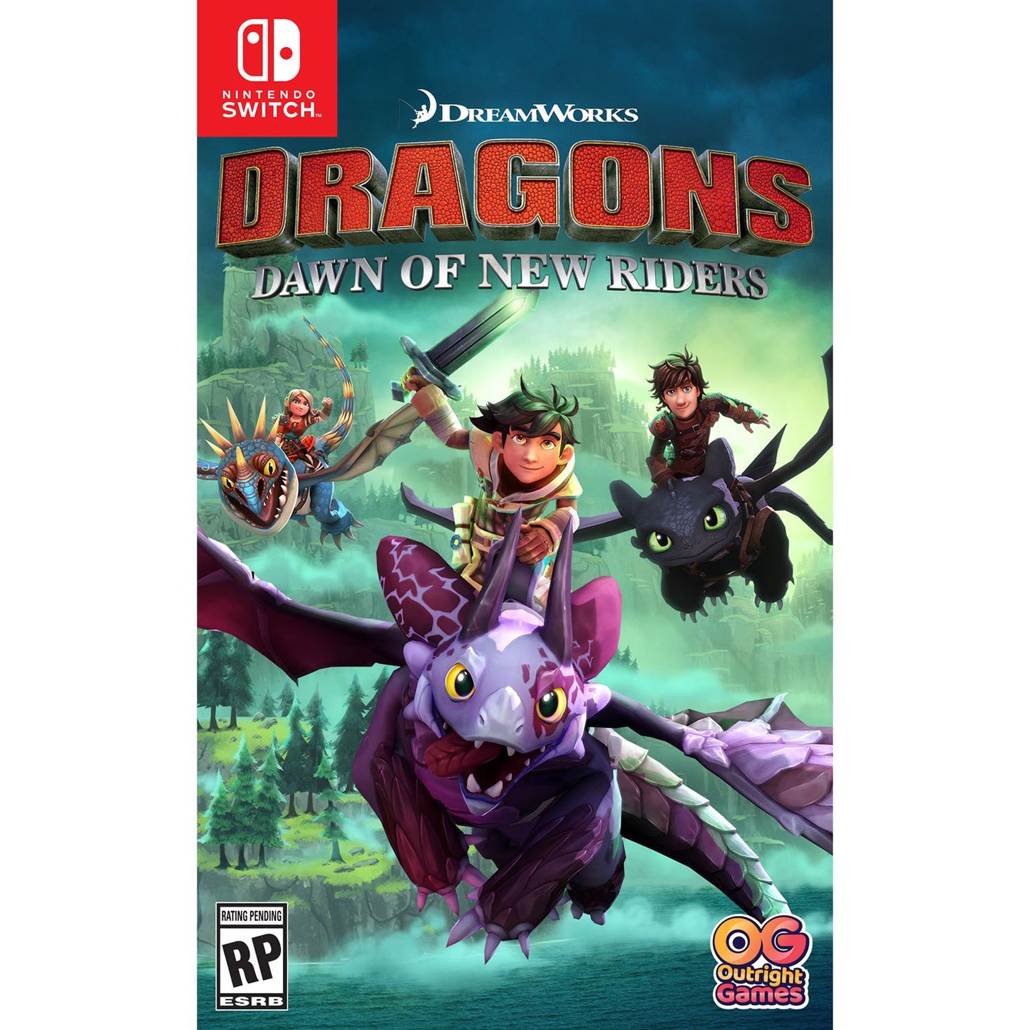 Switch - Dreamworks Dragons Dawn Of The New Riders  - Fisico - Usado