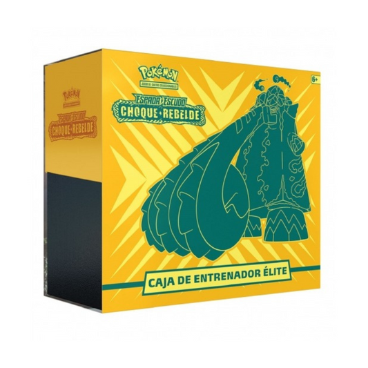 TCG Pokémon  -  Caja entrenador Elite Choque Rebelde - (Español)