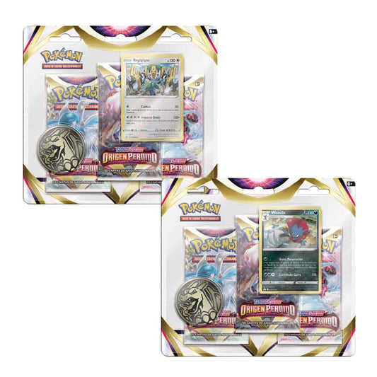 TCG Pokémon - Origen Perdido Blister X3 Sobre (Español)
