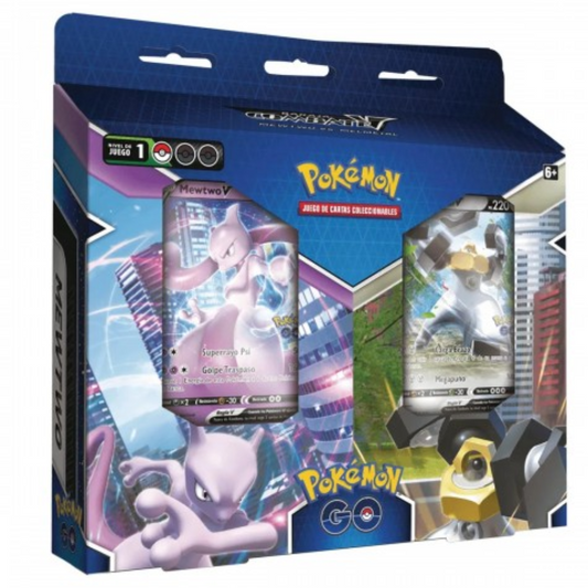 TCG Pokémon - Baraja Combate V - Mewtwo V y Melmetan V (Español)