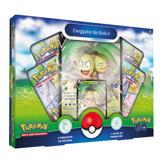 TCG Pokémon - Exeggutor de Alola V Colección Pokémon Go -  (Español)