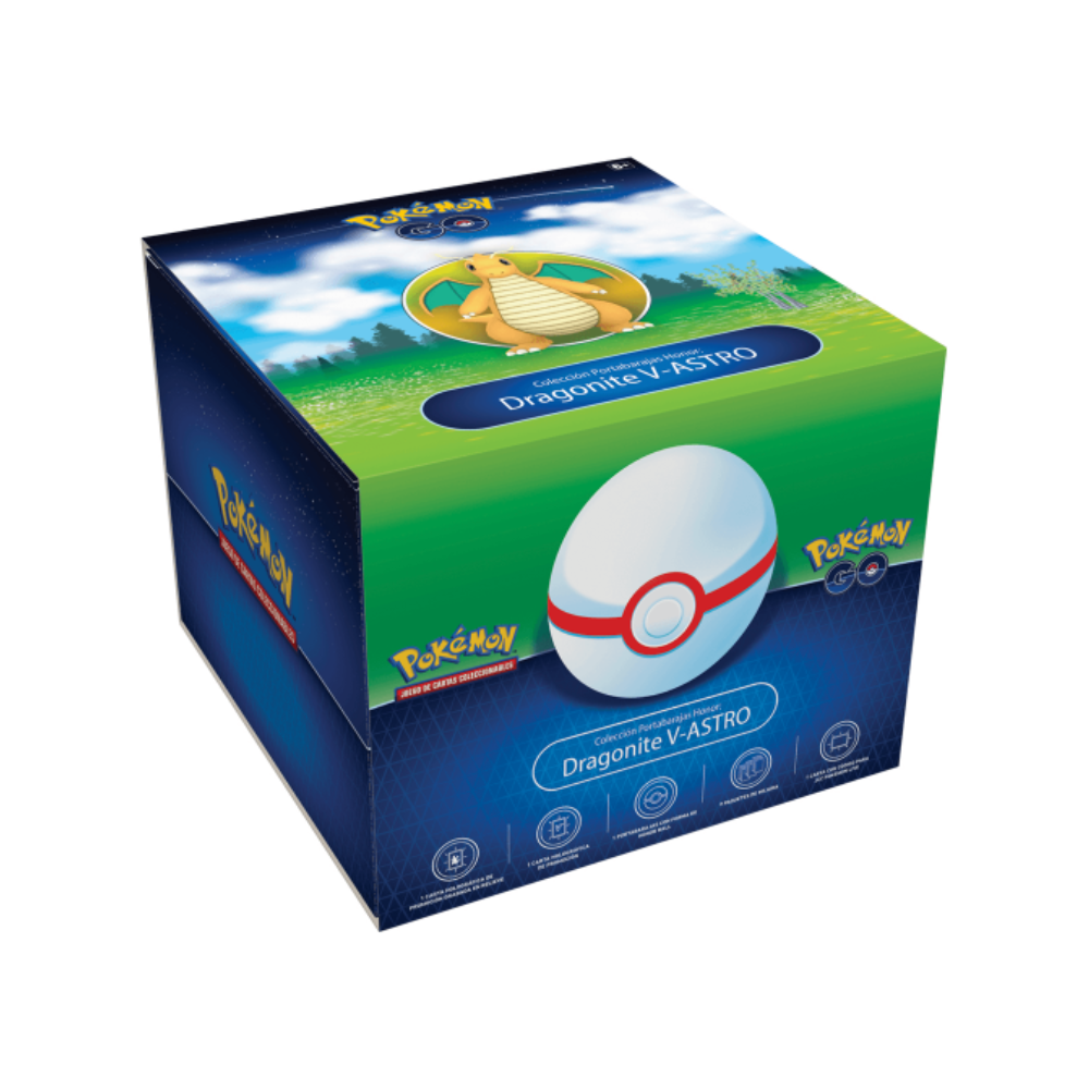 TCG Pokémon  - Pokémon Go Deck Holder Honor Ball: Dragonite V (English)