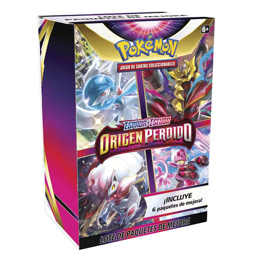 TCG Pokémon - Origen Perdido Lote de Paquetes de Mejora X6 (Español)