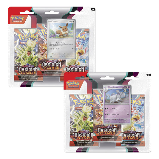 TCG Pokémon - Obsidian Flames X3 Blister  - (English)