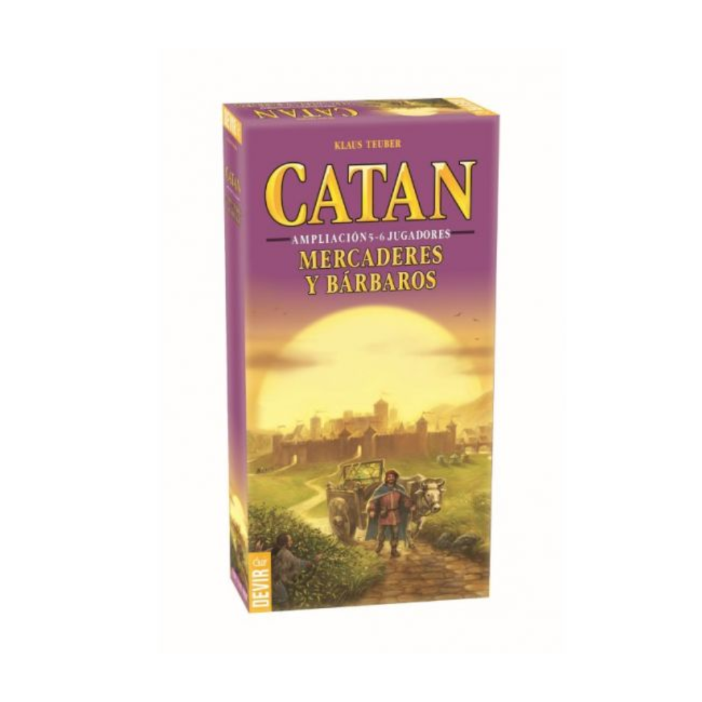 Juego de Mesa - Catan Mercaderes y Barbaros Ampliacion 5 - 6 Jugadores