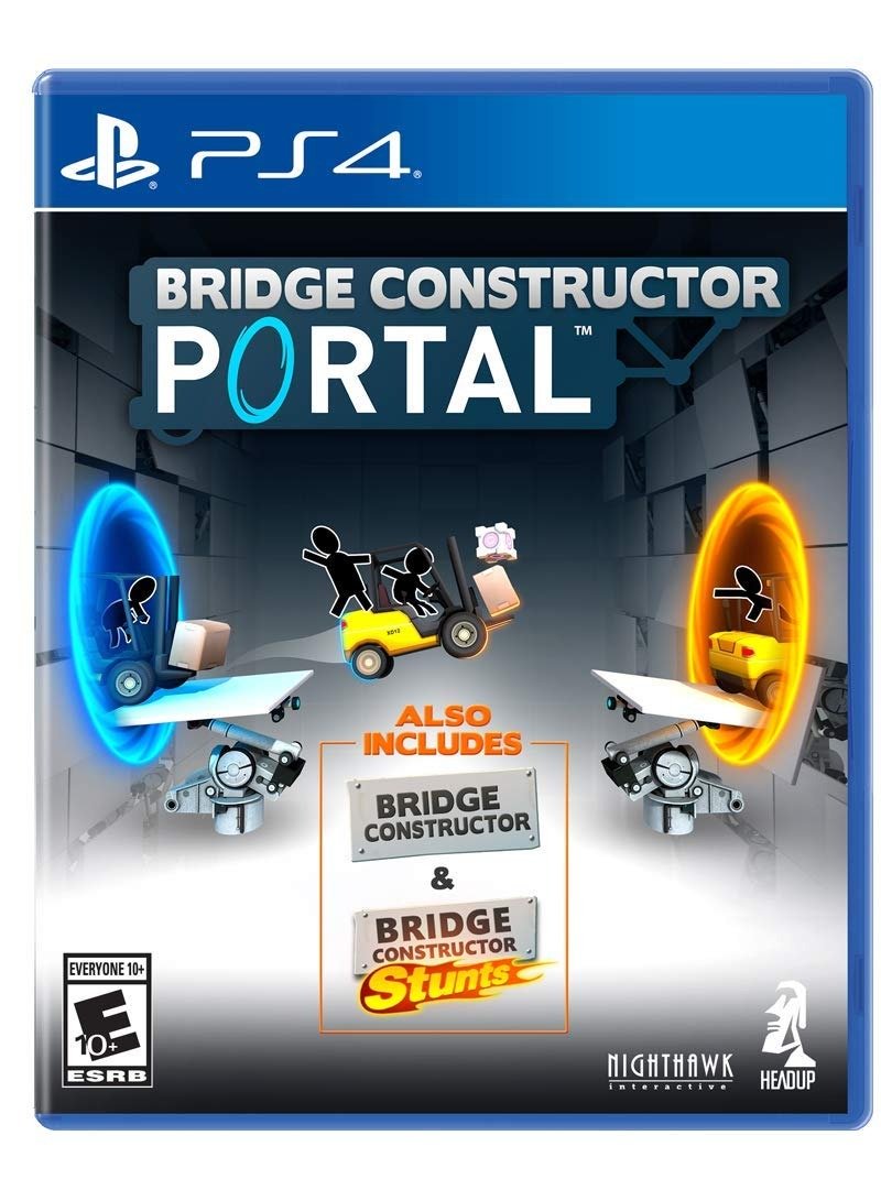 Ps4 - Portal Bridge Constructor - Fisico - Usado