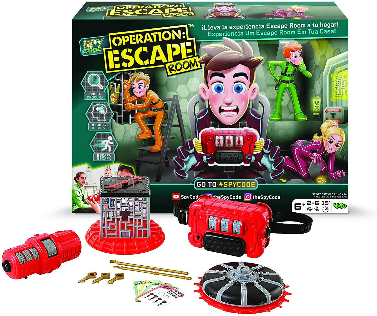 Juguete - Juego de Mesa - Operation Escape Room