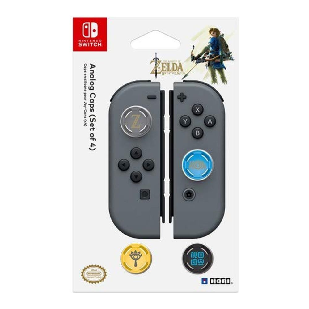 Accesorio - Switch - Thumb Grips analogos de Silicona X 4 unidades - Hori