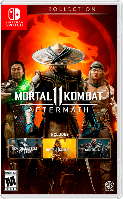 Switch - Mortal Kombat 11 Aftermath  - Fisico - Nuevo