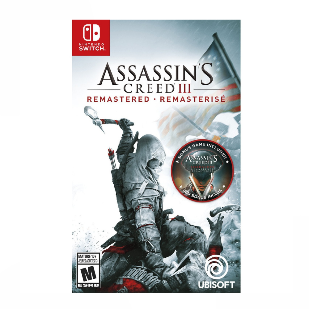 Switch - Assassins Creed III Remasterizado - Fisico - Nuevo