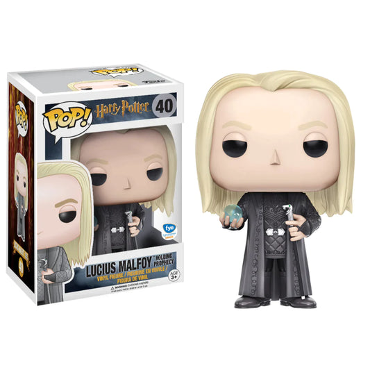 Funko Pop - Harry Potter - Lucius Malfoy con Profecia - Edicion Especial