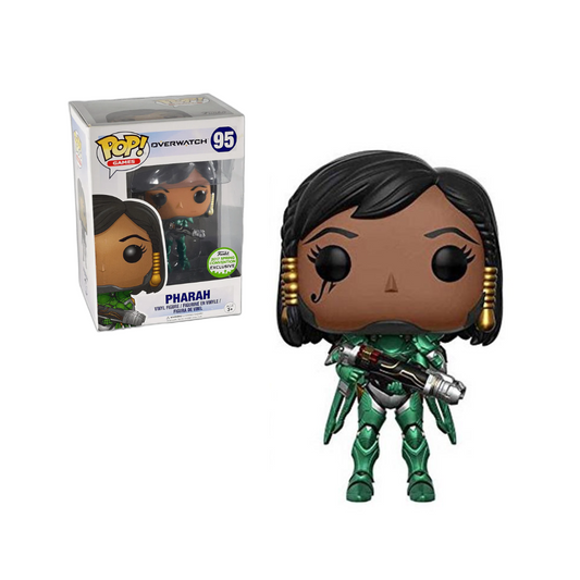 Funko Pop - Overwatch - Pharah - Spring Convention 2017 - Exclusive Shared Sticker