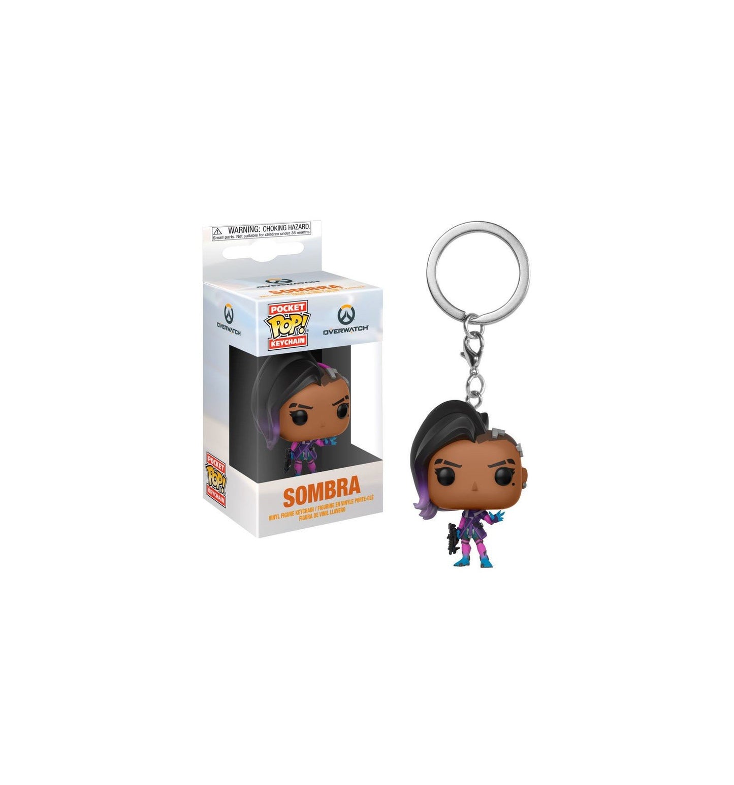 FUNKO POCKET POP OVERWATCH - SOMBRA