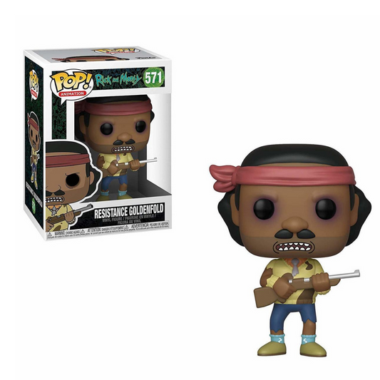 Funko Pop  - Rick and Morty - Resistance Goldenfold