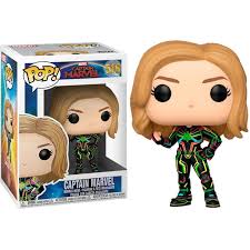 Funko Pop  - Marvel Captain Marvel - Captain Marvel (Neon Suit)
