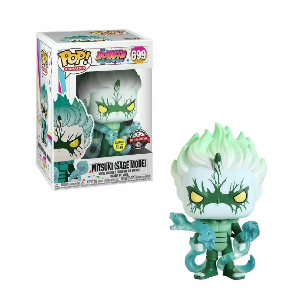 Funko Pop - Boruto: Naruto Next Generation - Mitsuki (Sage Mode) - GITD Edicion Especial