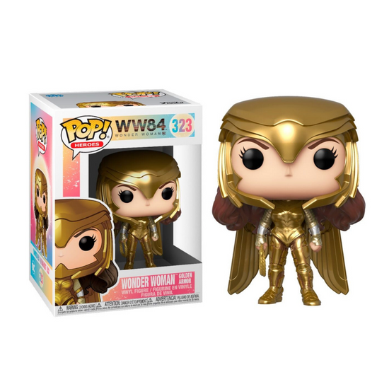 Funko Pop -  Wonder Woman 1984 -  Wonder Woman Golden Armor