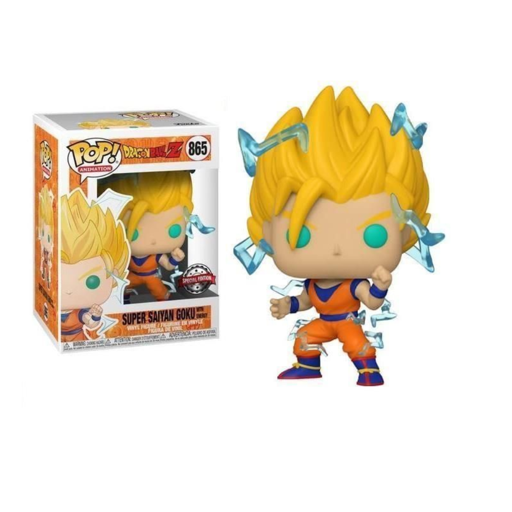 Funko Pop - Dragon Ball Z - Goku Super Saiyan w Energy - Edicion Especial