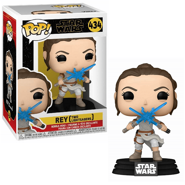 Funko Pop - Star Wars - Rey Two LightSabers
