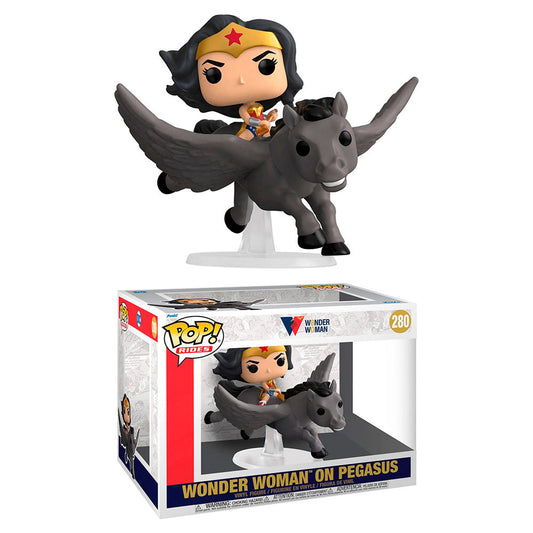 Funko Pop  - Wonder Woman  - Wonder woman sobre Pegasus