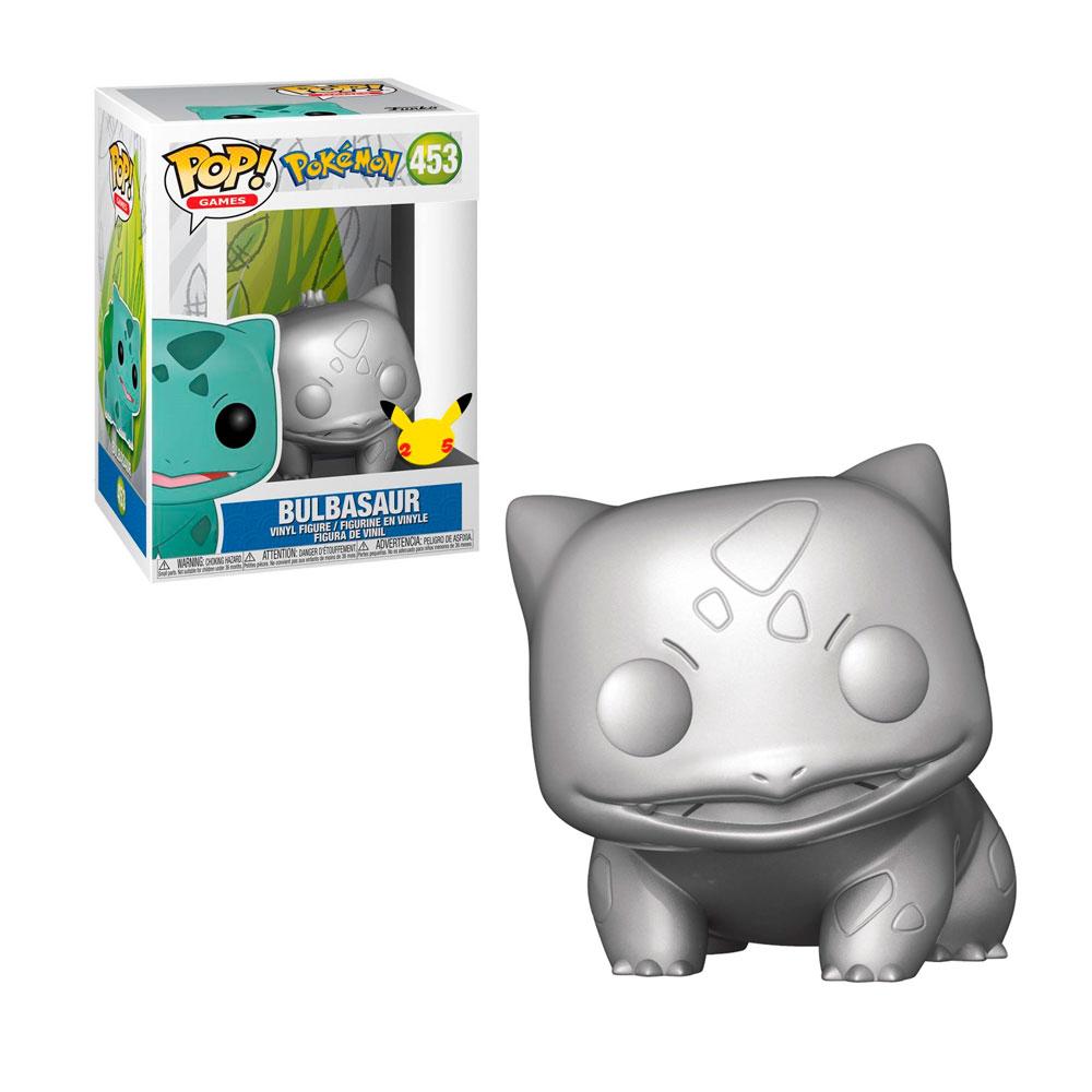 Funko Pop -   Pokemon S6  - Bulbasaur Silver Metallic