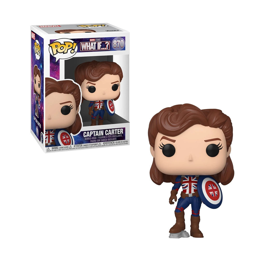Funko Pop -  Marvel Series What If -  Captain Carter