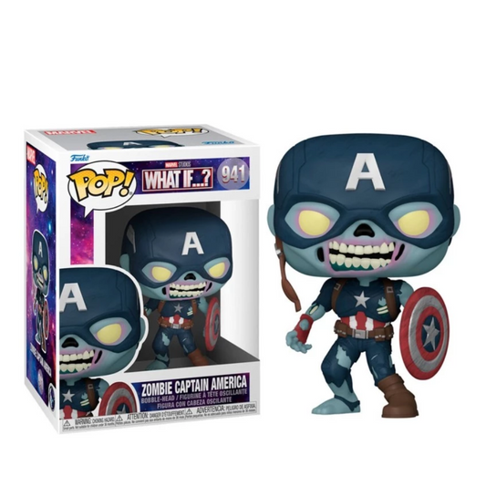 Funko Pop - Marvel What if..?   - Captain America Zombie