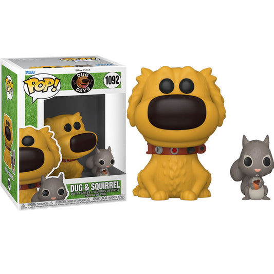 Funko Pop  - Dug Days - Dug y la ardilla