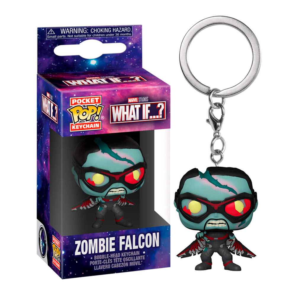 Funko Llavero -  Marvel  Series  What If - Zombie Falcon