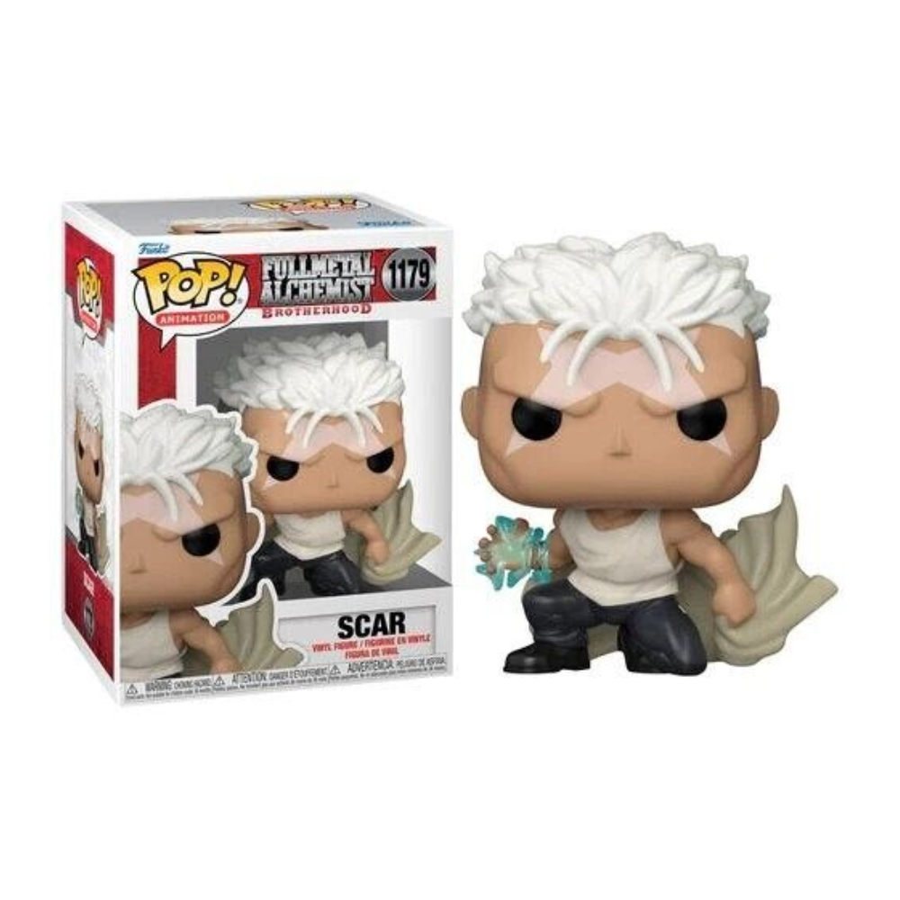 Funko Pop Full Metal Alchemist Brotherhood Scar