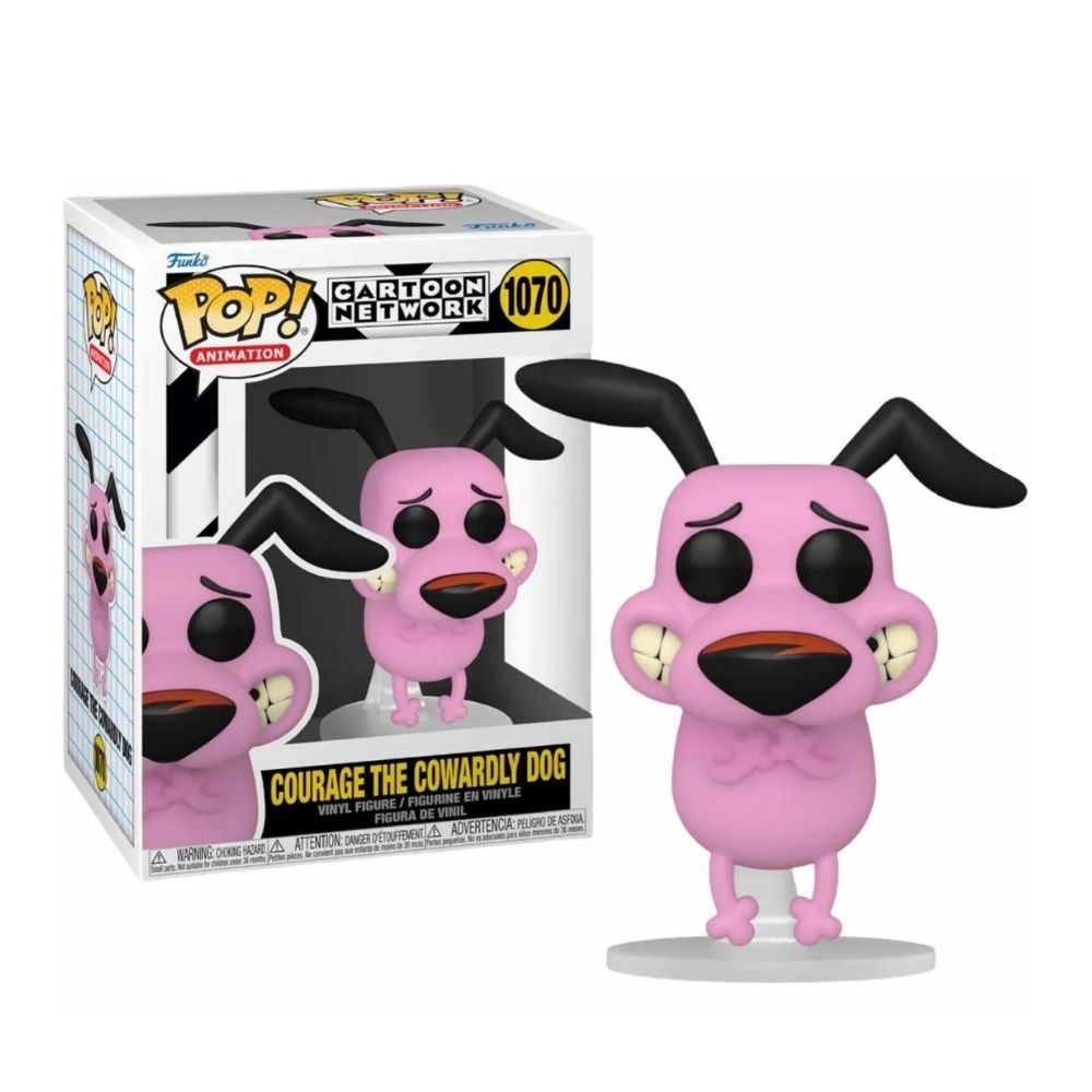 Funko Pop  - Cartoon Network - Coraje el Perro Cobarde