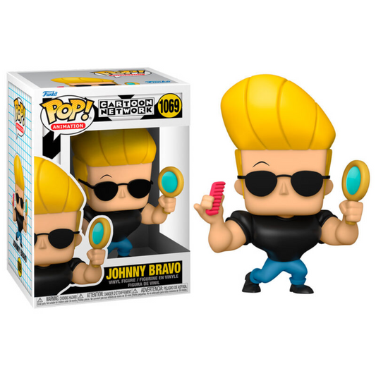 Funko Pop - Cartoon Network -   Jhonny Bravo with Mirror
