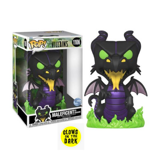 Funko Pop - Disney Villains - Maleficent Dragon - GITD Edicion Especial