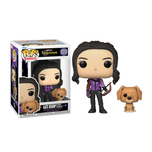 Funko Pop  - Hawkeye  - Kate Bishop con Buddy
