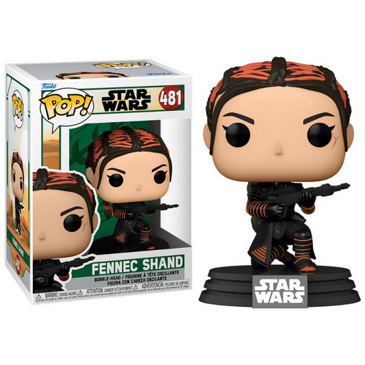 Funko Pop - Star Wars  -  Fennec Shand apuntando