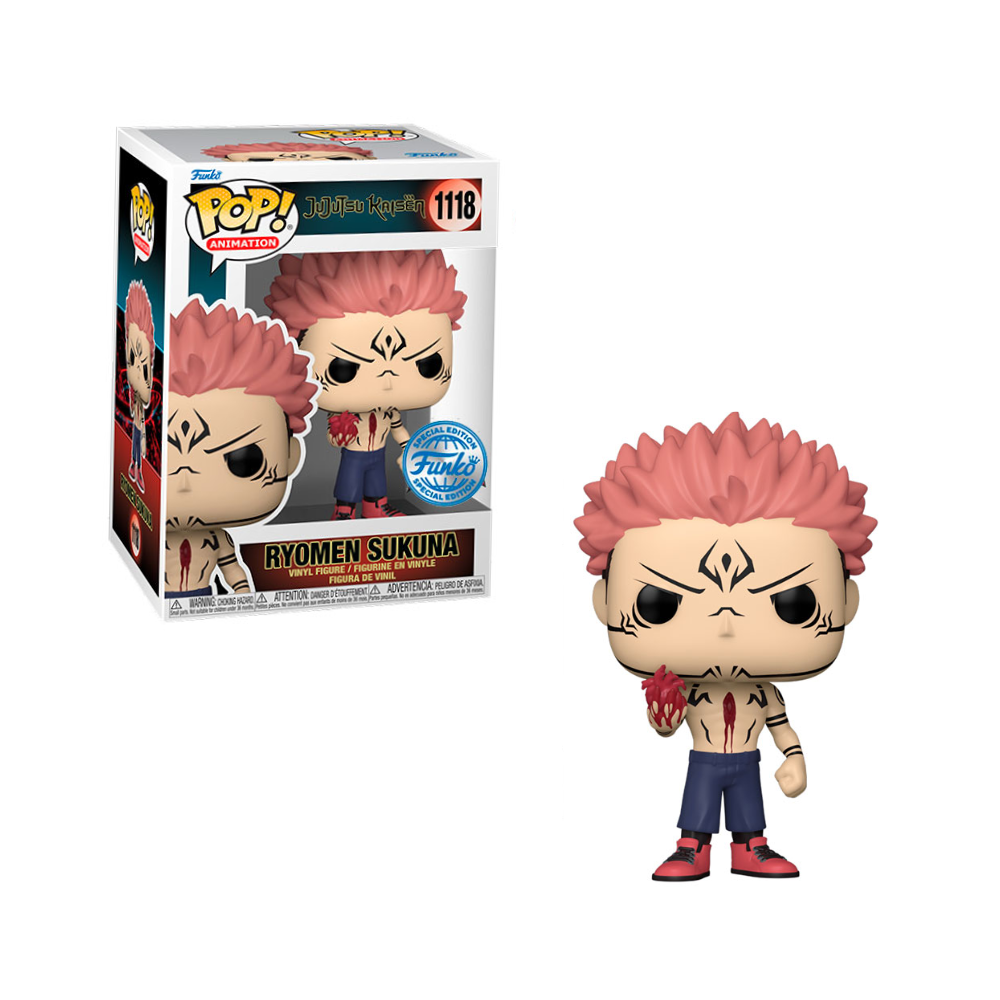 Funko Pop - Jujutsu Kaisen- Sukuna W/ Heart