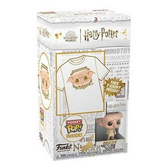 Funko Pop & Tee - Harry Potter - Dobby - Talla L