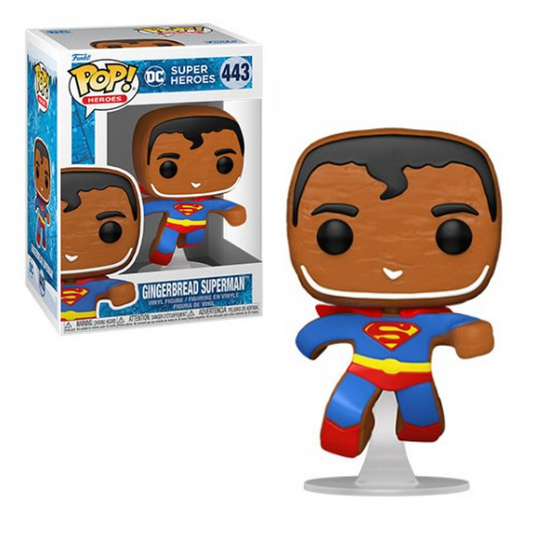 Funko Pop  - DC Holiday - Superman Galleta de Jenjibre