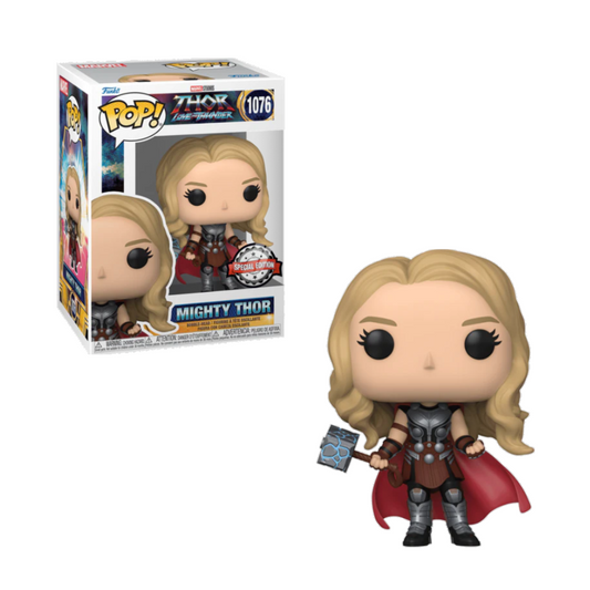 Funko Pop - Marvel Thor: Love and Thunder - Mighty Thor - Edicion Especial