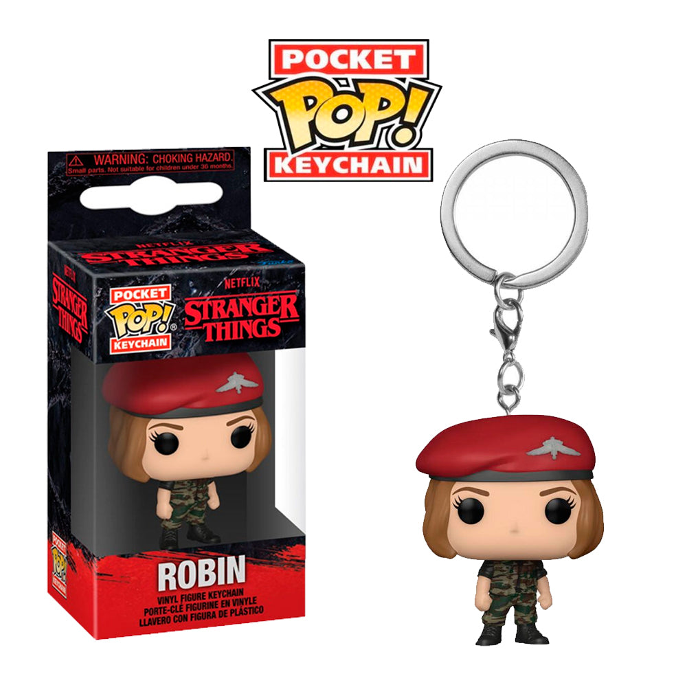 Funko Llavero - Stranger Things - Hunter Robin