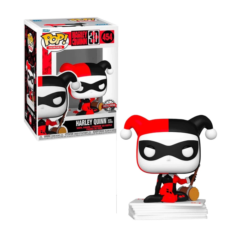 Funko Pop - DC - Harley Quinn (With Cards) - Edicion Especial