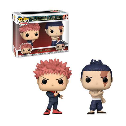 Funko Pop - Jujutsu Kaisen 2 Pack - Yuji Itadori & Aoi Todo