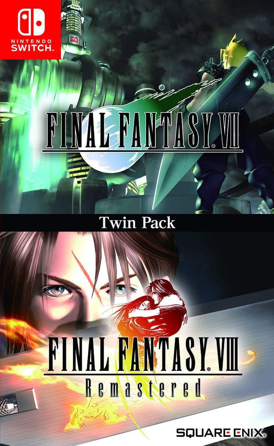 SWITCH - FINAL FANTASY VII & FINAL FANTASY VIII REMASTERED TWIN PACK - NUEVO