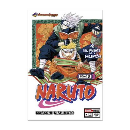 Manga  - Naruto N.03 - Tomo 3 -  Panini Mexico