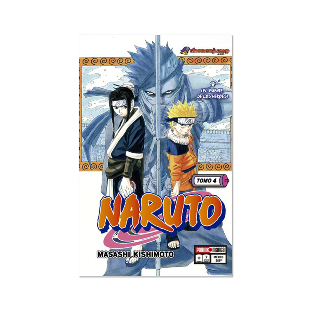 Manga   - Naruto - Tomo 4 -  Panini Mexico