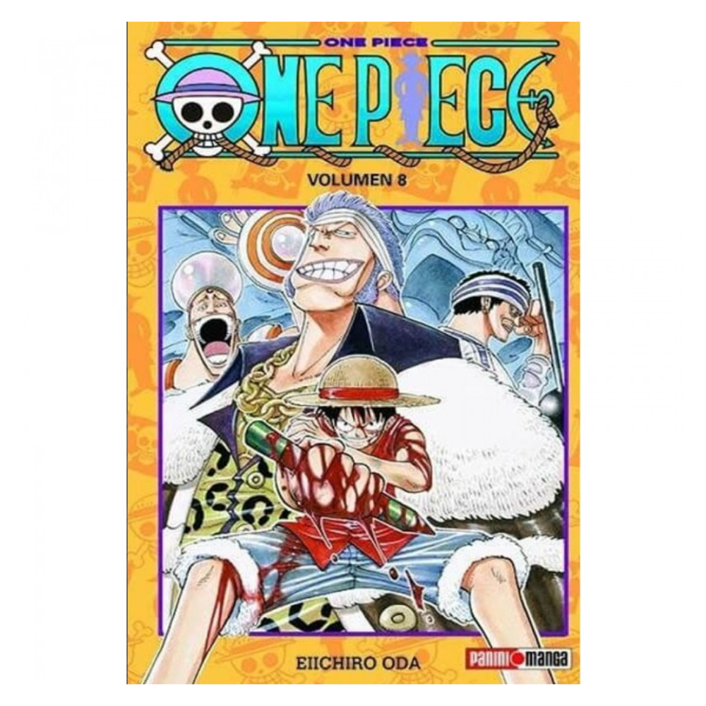 Manga  - One Piece - Tomo 8 -  Panini Mexico