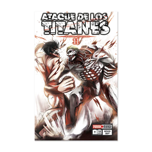 Manga  - Ataque De Los Titanes - Tomo 11 -  Panini Mexico