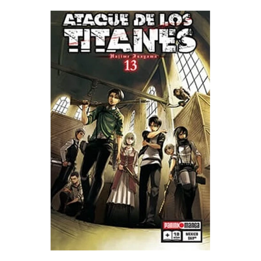 Manga  - Ataque De Los Titanes - Tomo 13 -  Panini Mexico