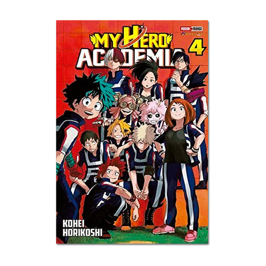 Manga - My Hero Academia - Tomo 4 - Panini Mexico